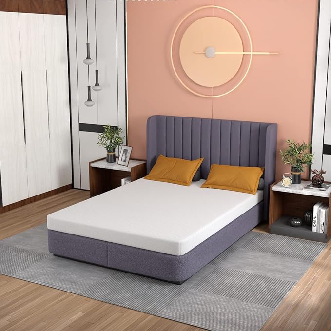 PayLessHere 5 Inch Full Gel Memory Foam Mattress Fiberglass Free/Bed-in-a-Box/CertiPUR-US Certified/Cool Sleep & Comfy Support
