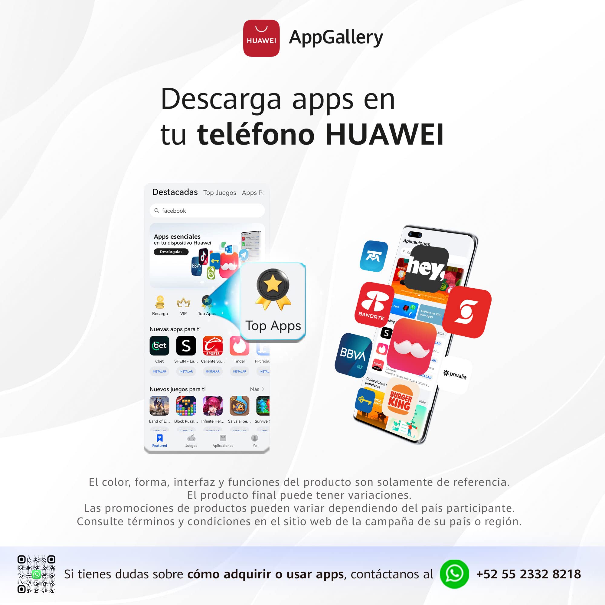 Huawei Nova Y90 - Cellulaire de 6,7", 6 Go RAM + 128 Go ROM, blanc