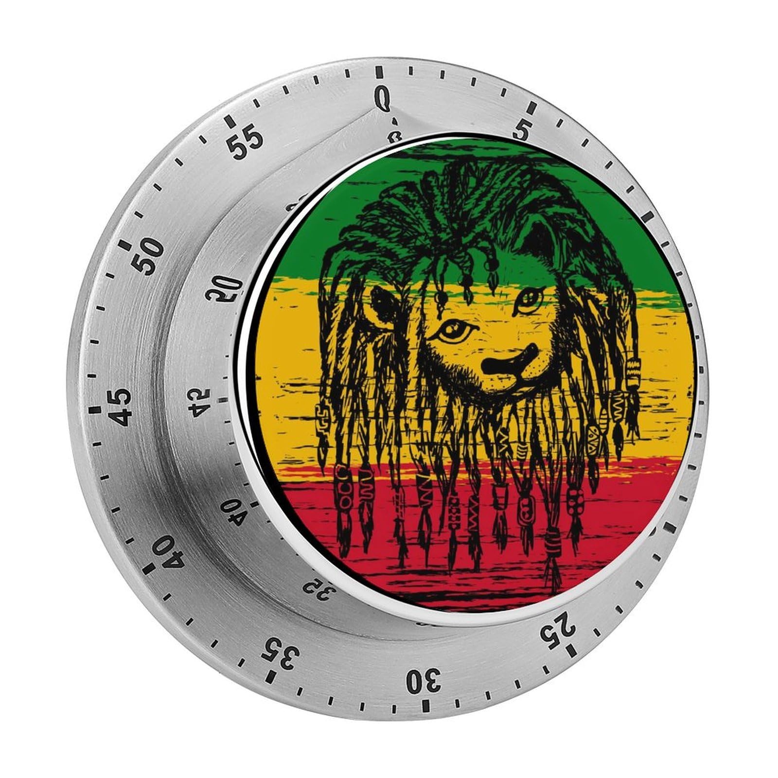 Lion on Jamaica Flag Mechanical Rotary Timer, Used for Daily Timing