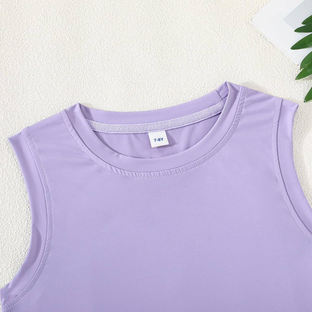 LYSMuch Girl Sleeveless Quick Dry Tank Tennis Shirt