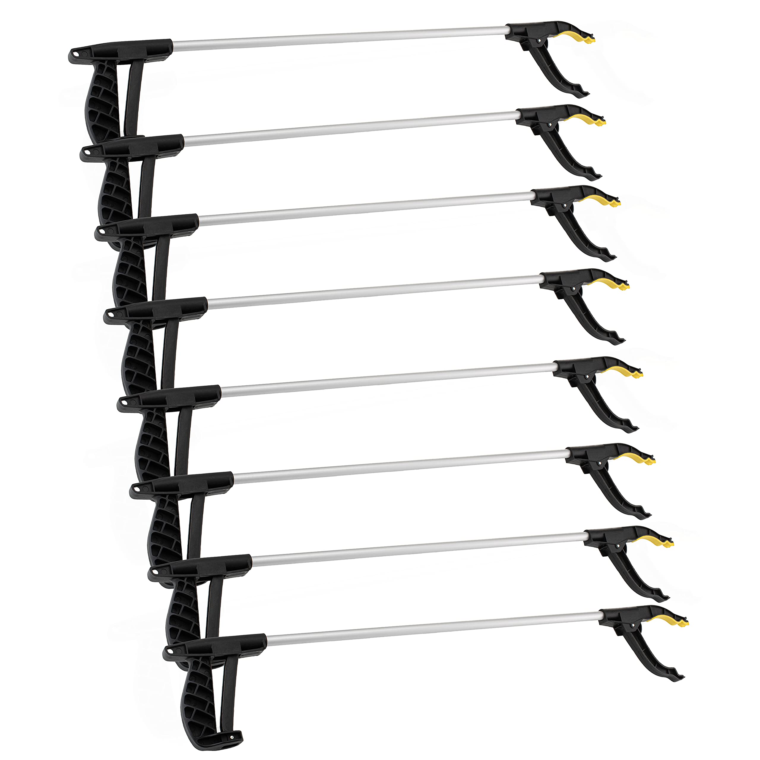 Straame Garden | Litter Picker Grab & Grip Reaching Litter Rubbish Pick Up Tool | Leaf Grabber Stick | Multiuse Grabber Light Items (Standard Pick Up Tool Pack of 4) — view 10
