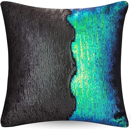 pillow reversible sequins