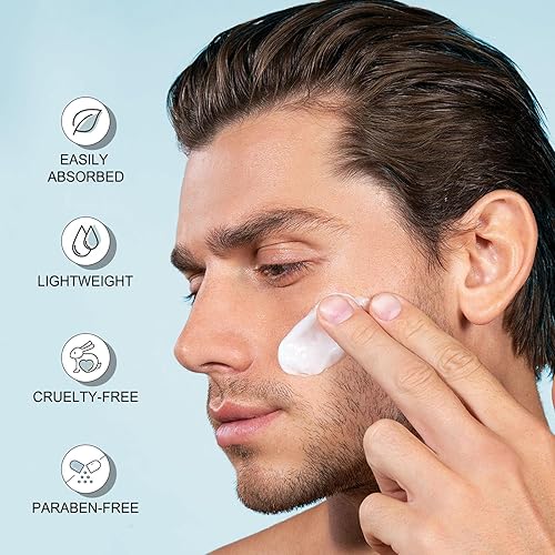 Miniatura 6 de Crema hidratante facial para hombre, crema antienvejecimiento, crema facial para reducir las líneas finas y arrugas, hidratante de día y noche con