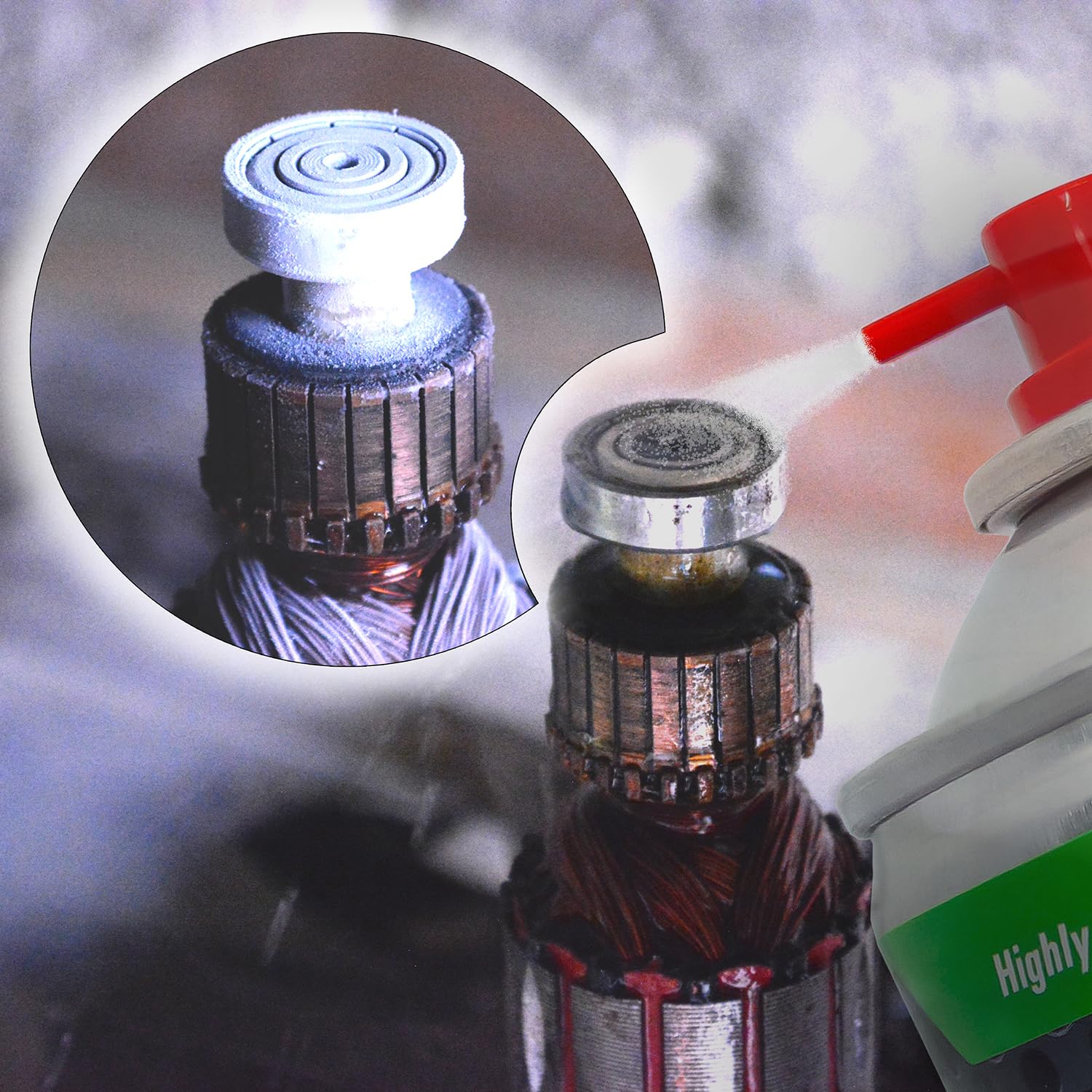 AABCOOLING 24x Rust Off Ice 500ml – Lubrificante Penetrante e Anticorrosione, Convertitore di Ruggine, Sblocca le Parti Più Difficili, per Accessori per Utensili, Serrature, Cerniere e Ingranaggi