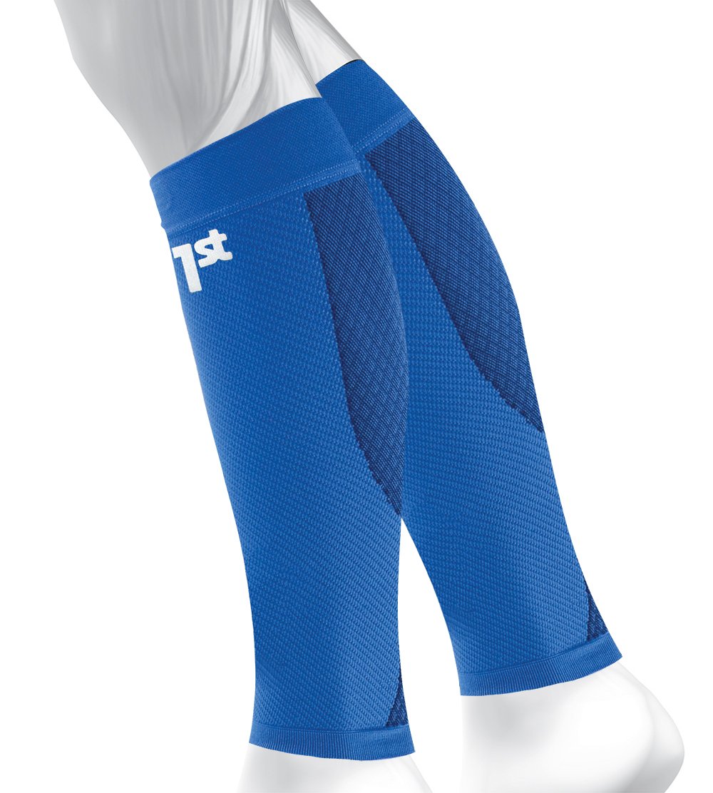 OS1st Calf Compression Sleeves for Men & Women relieves shin splints, leg fatigue and reduces recovery time