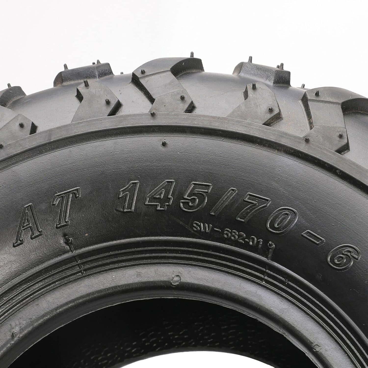 145/70-6 145x70-6 Tyre Tubeless for Quad Go Kart Lawn