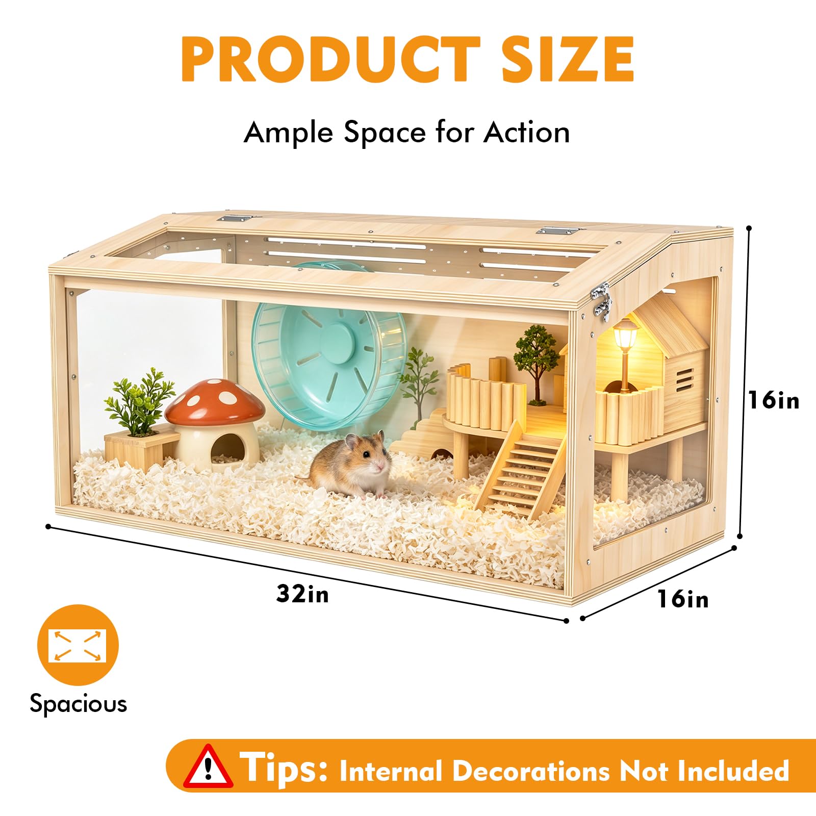 XiaZ Hamster Cage - Panoramic View -3 XiaZ Hamster Cage - Panoramic View -3