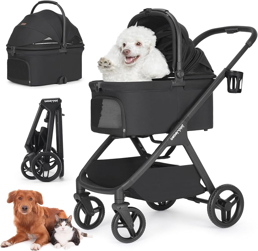 Amazon.co.jp: BEBEROAD PETS X5 ペットカート 分離型 小型犬