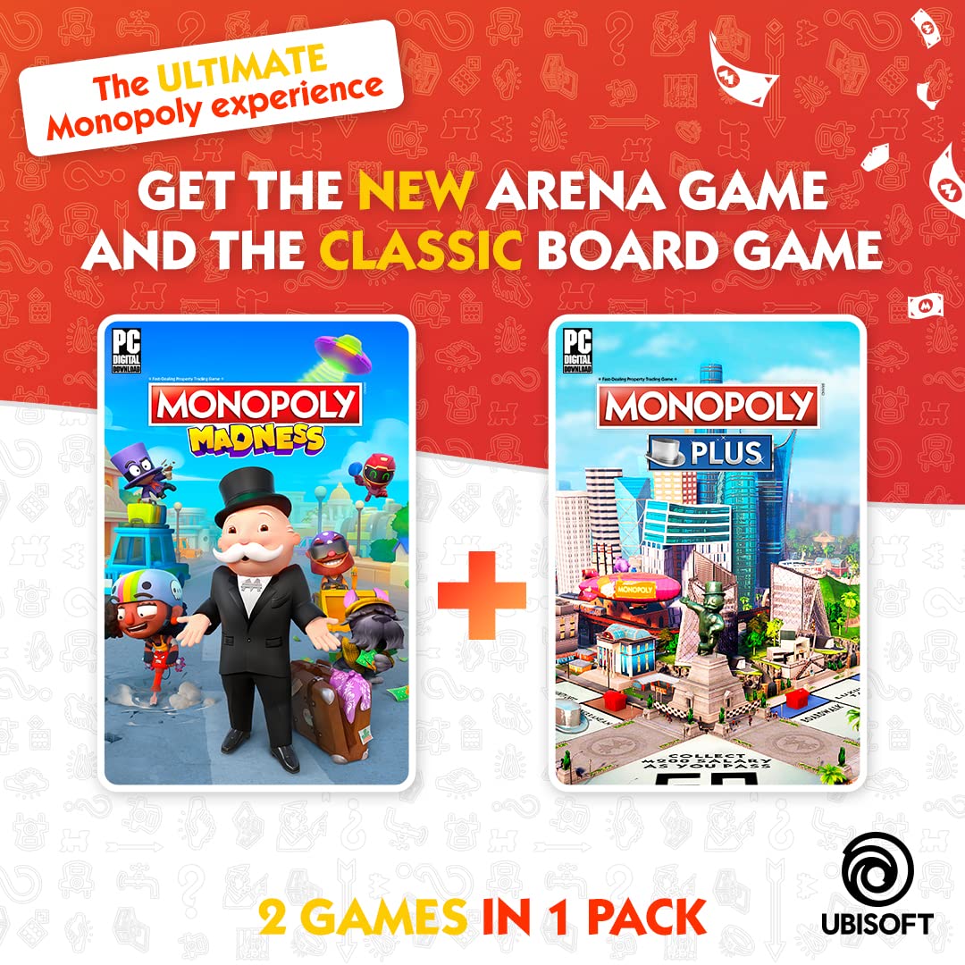 MONOPOLY PLUS + MONOPOLY Madness | PC Code - Ubisoft Connect