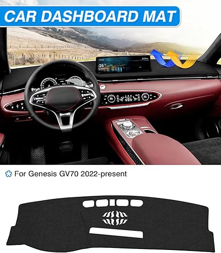 Miniatura 2 de Cartist - Funda de salpicadero, alfombrilla antideslizante, protector de rayos ultravioleta, antirreflejos