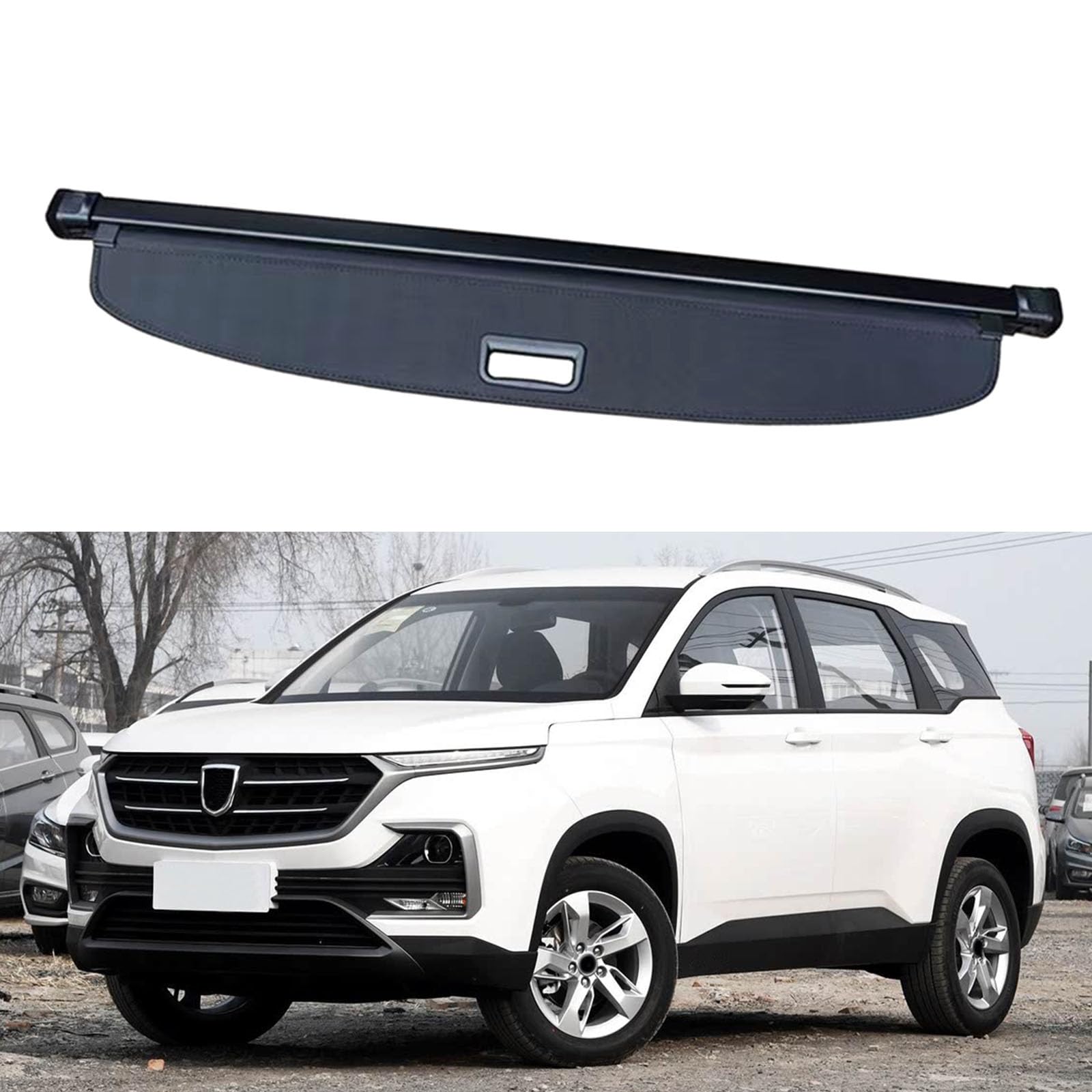 SXLGDW Car Retractable Rear Trunk Parcel Shelf,Compatible with Baojun 530 2018,Car parts