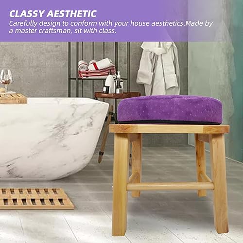 Miniatura 5 de Yoni - Kit de asiento vaginal de madera con bata para cuidado posparto vaginal femenino, tratamiento de período irregular, alivio de la menopausia,