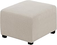 Vista 87 de H.VERSAILTEX Funda combinada para cojín otomano y sofá, funda rectangular para sofá, longitud de 56 a 75 pulgadas, adecuada para funda de cojín