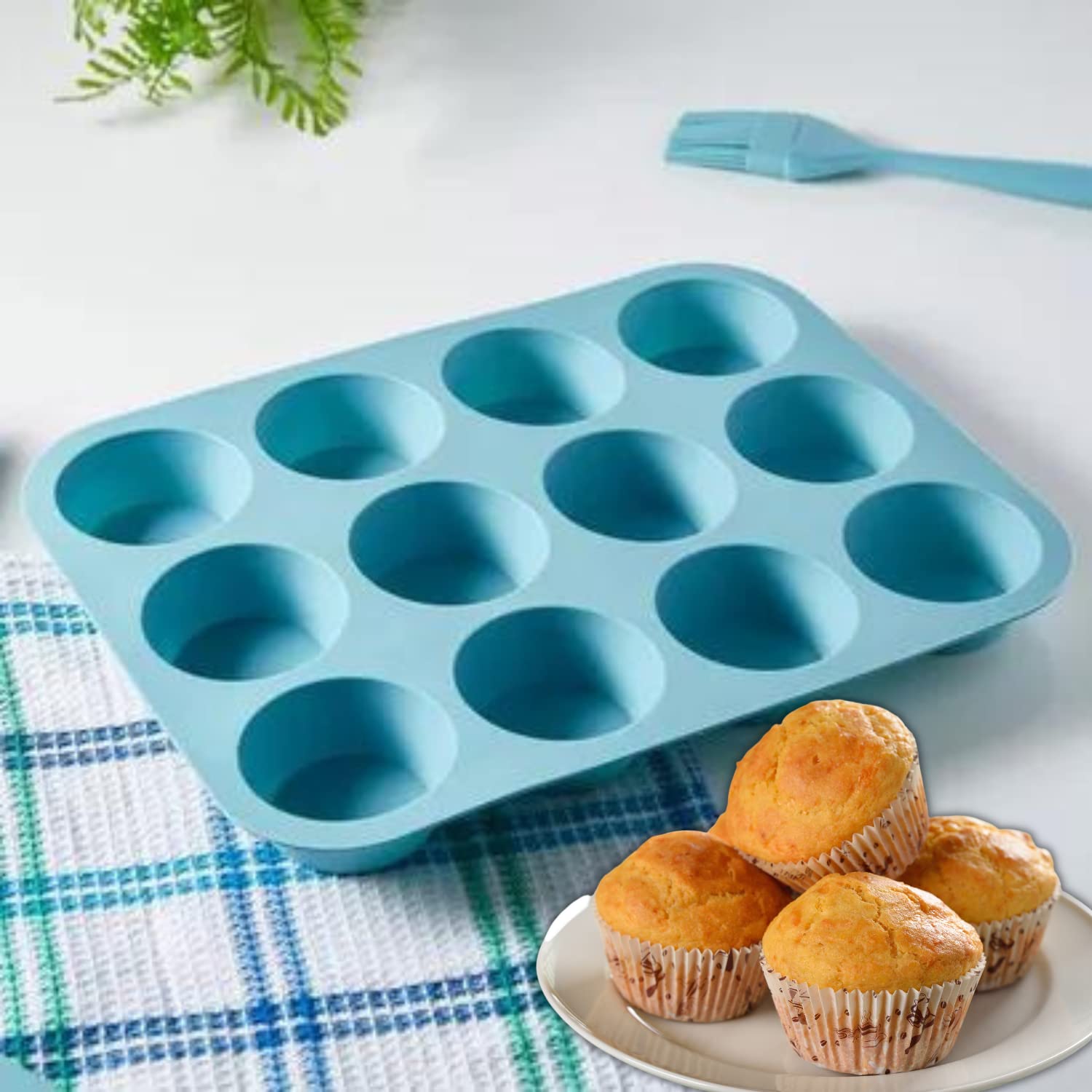 Moldy Muffin と Darkness 2体セット Buy MoldBerry Muffin Silicone Tray 12 Slot Mini Midi Shape
