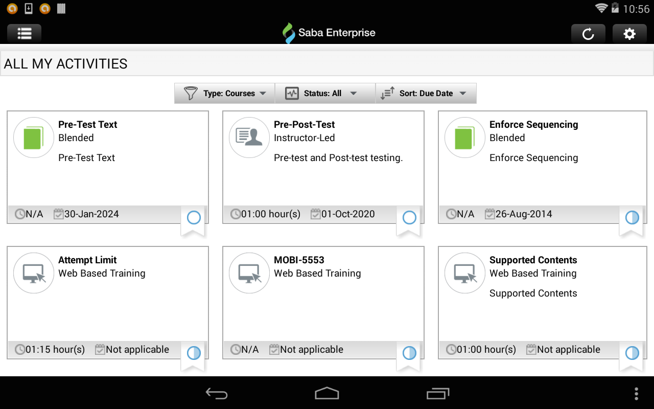 Saba Enterprise - App on Amazon Appstore
