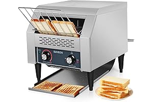 The 300 Slices/Hour Commercial Conveyor Toaster: Your Restaurant's Perfect Toasting Solution