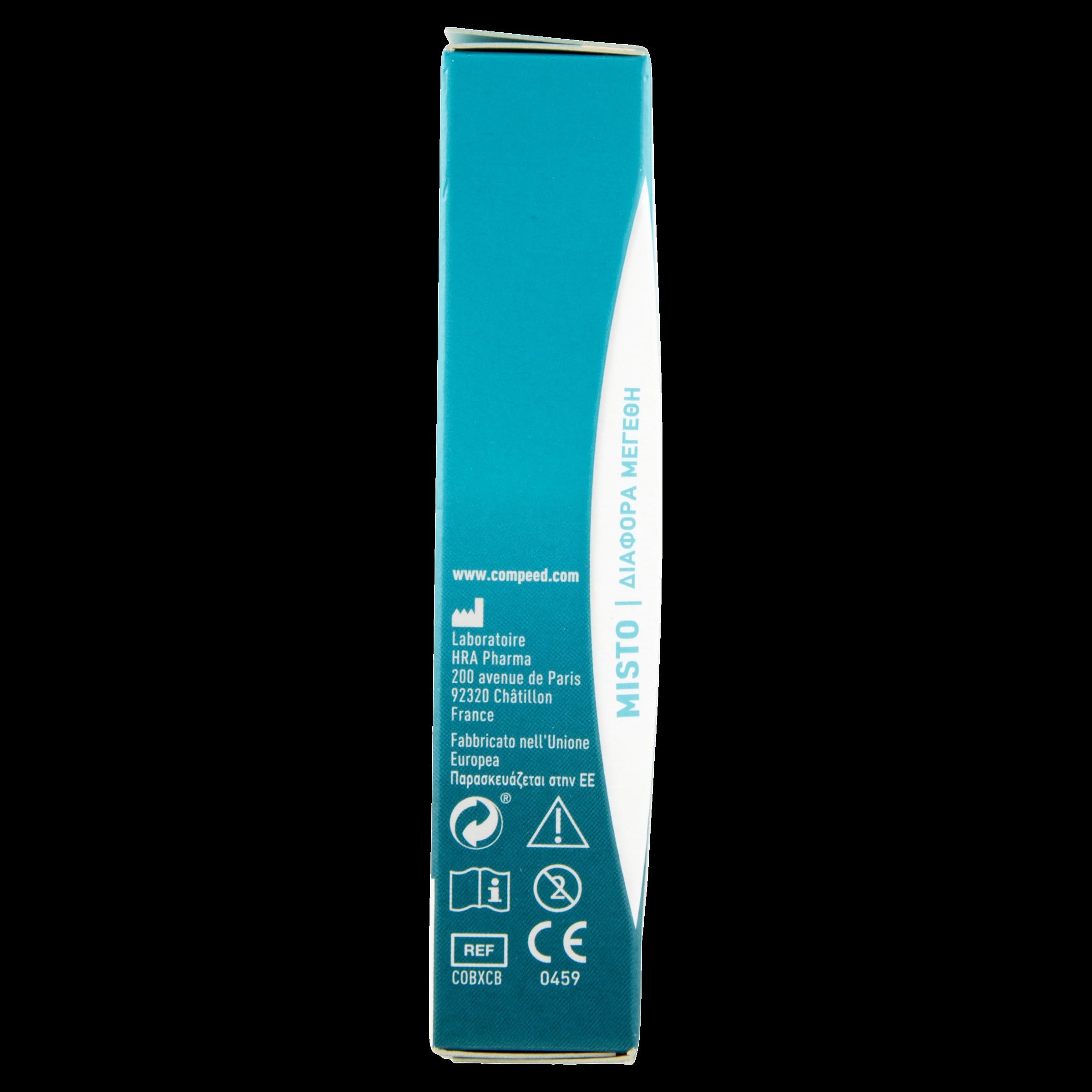 COMPEED Cerotti per vesciche. Lunga durata e resistenti all'acqua- Pack misto, 6 Cerotti. Pack 100% plastic free