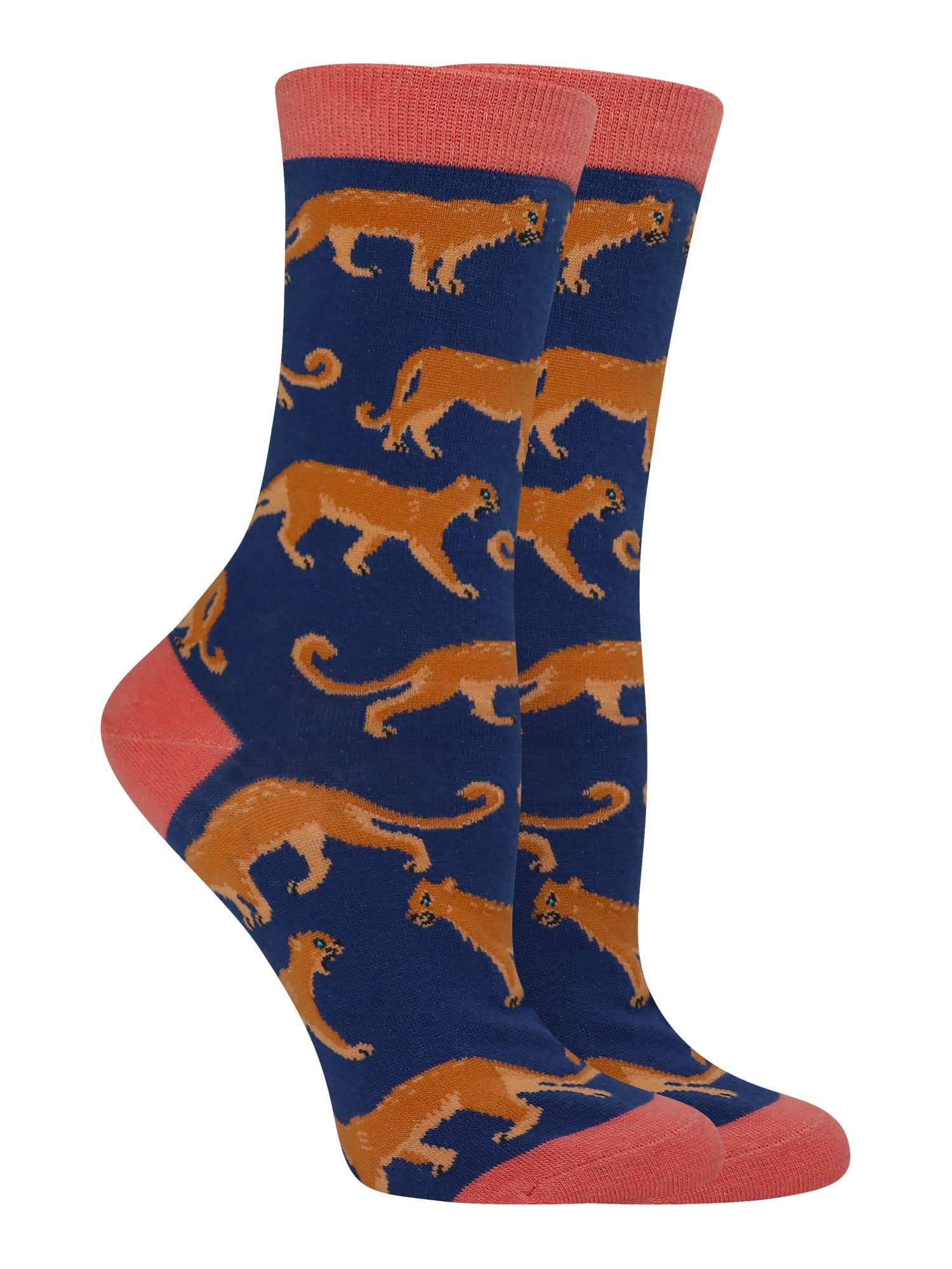 Mountain Lion Socks for Women Gift for Animal Lovers