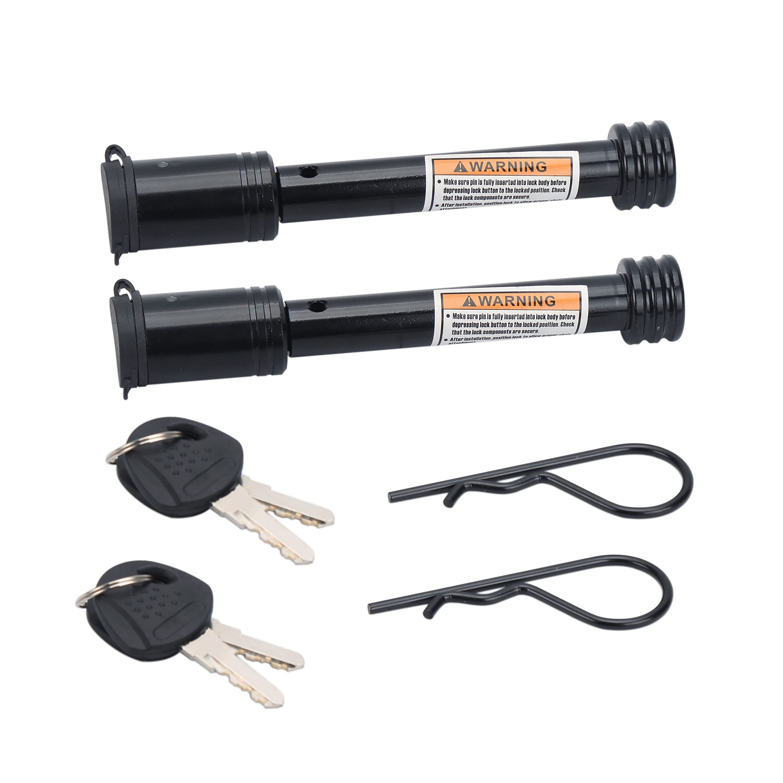 Buy HITOWMFG 2 Sets 5/8" Trailer Hitch Lock with Extra Long 31/8" Span