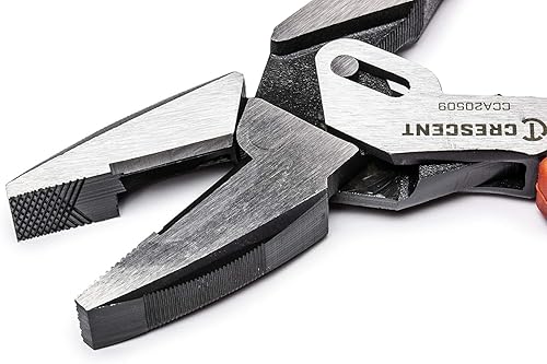 Miniatura 5 de Crescent Alicates Lineman's de acción compuesta de doble material - CCA20509, rojo