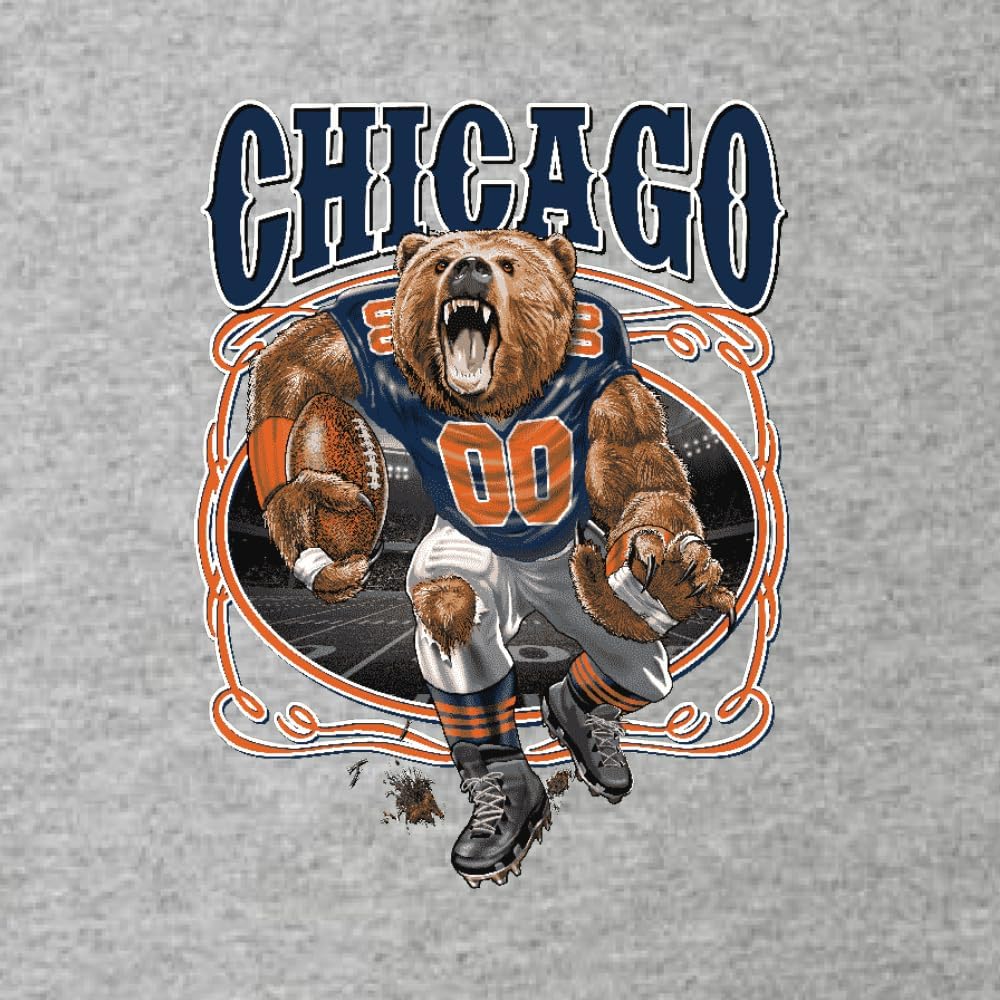 Wild Bobby Chicago Fan | CHI Hometown City Fantasy Football Sports Crewneck Sweatshirt