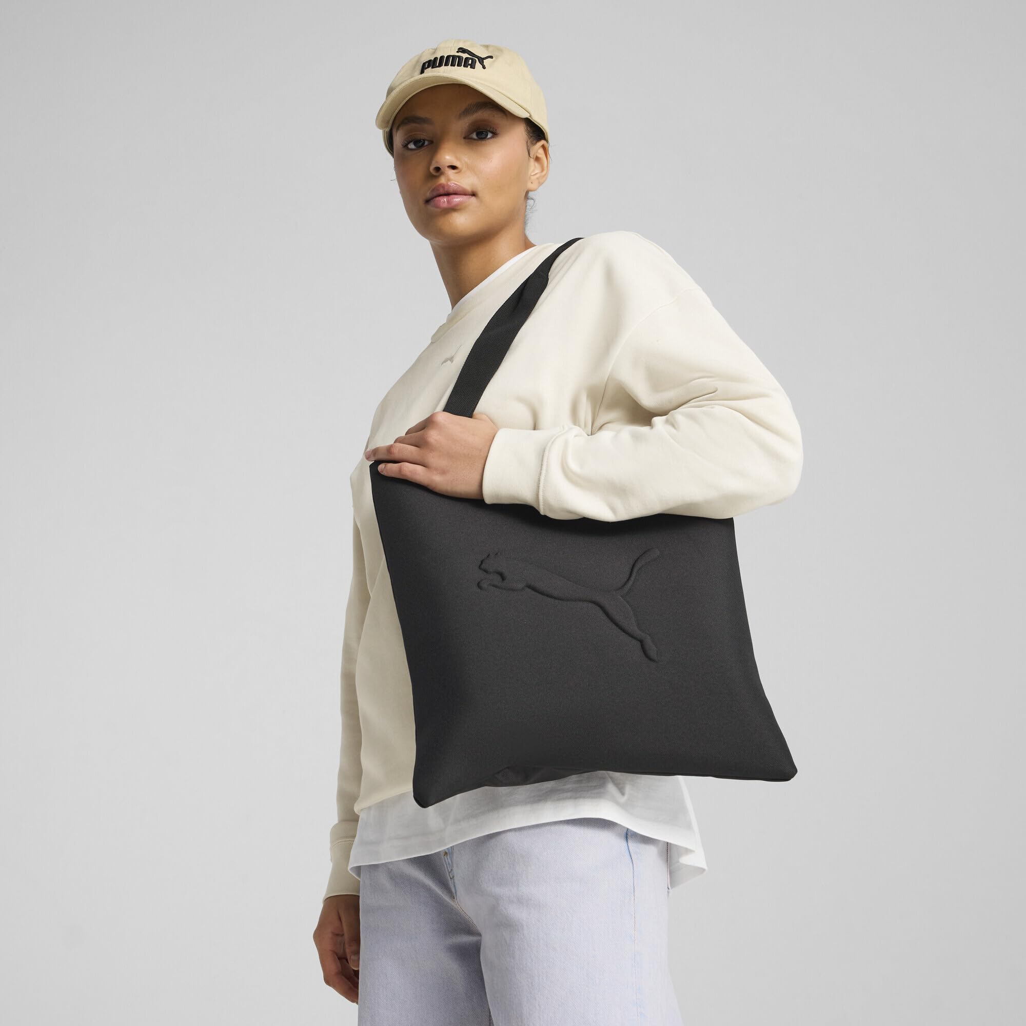 PUMA Buzz Tote Borse, Black, OSFA da Donna