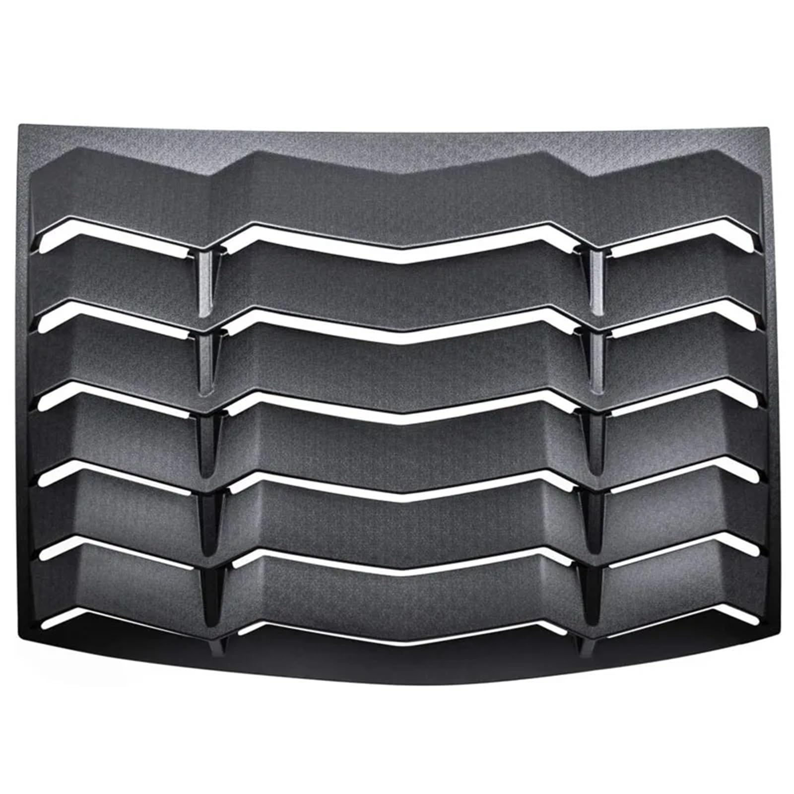 Rear Window Louvers Auto Windshield Sun Shade Cover Vent GT Lambo Style Custom, ABS (Matte Black) Compatible for Ford Mustang 2005-2014