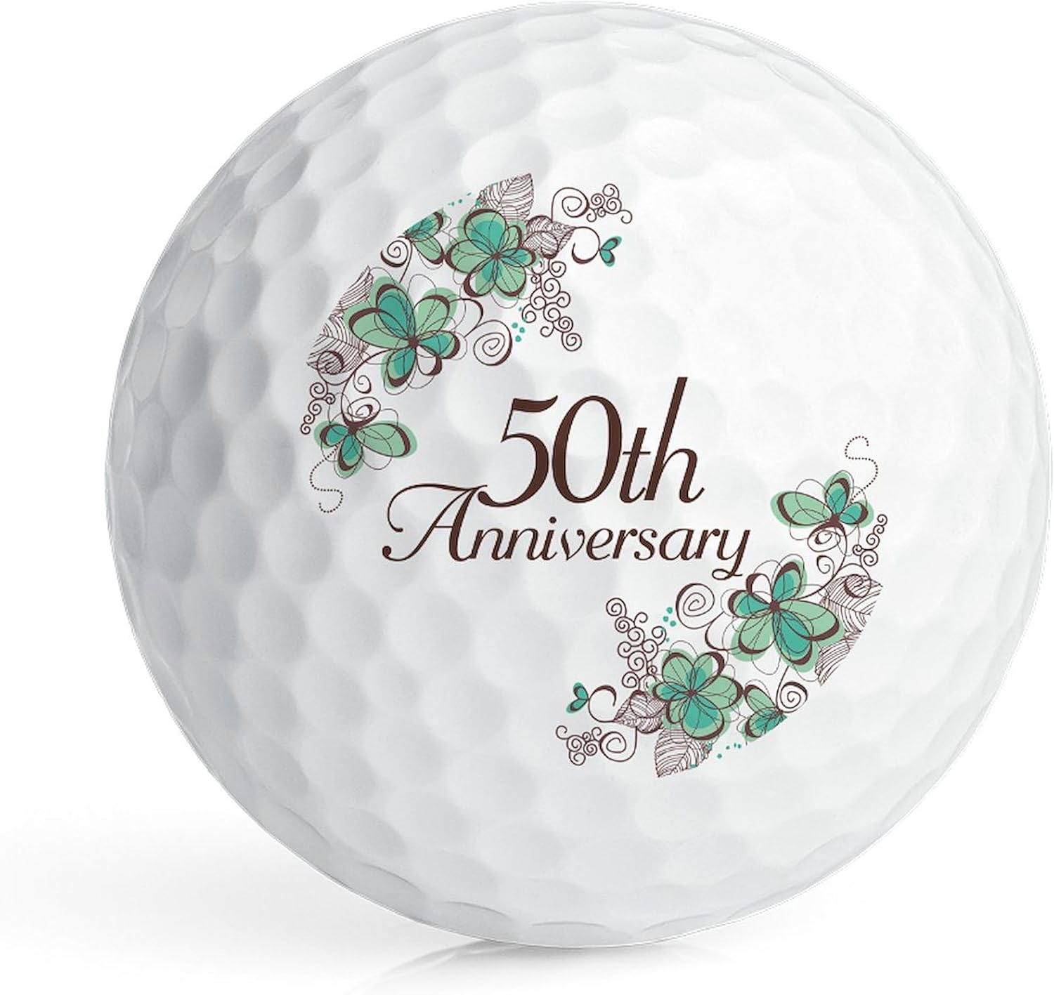 CafePress 50Th Anniversary Keepsake Novelty Golf Balls (Pk of 12)