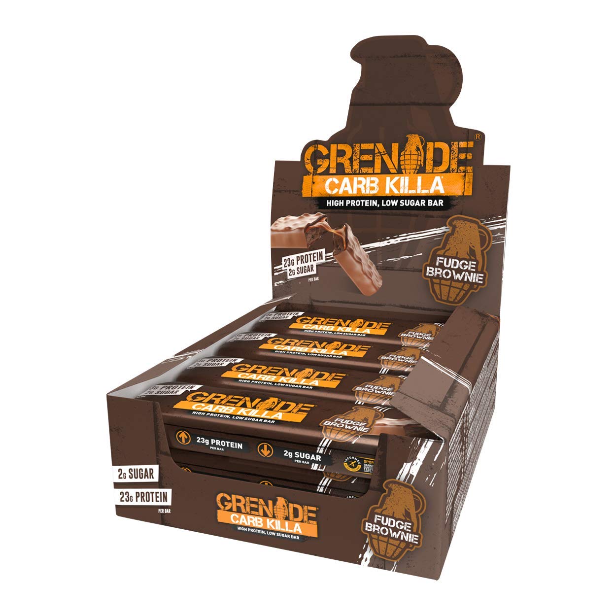 grenade brownie