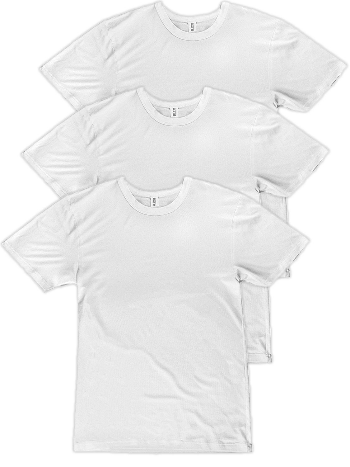 Cito Herren Shirt 1/2 Arm 95/5 3er Pack, Farbe weiß