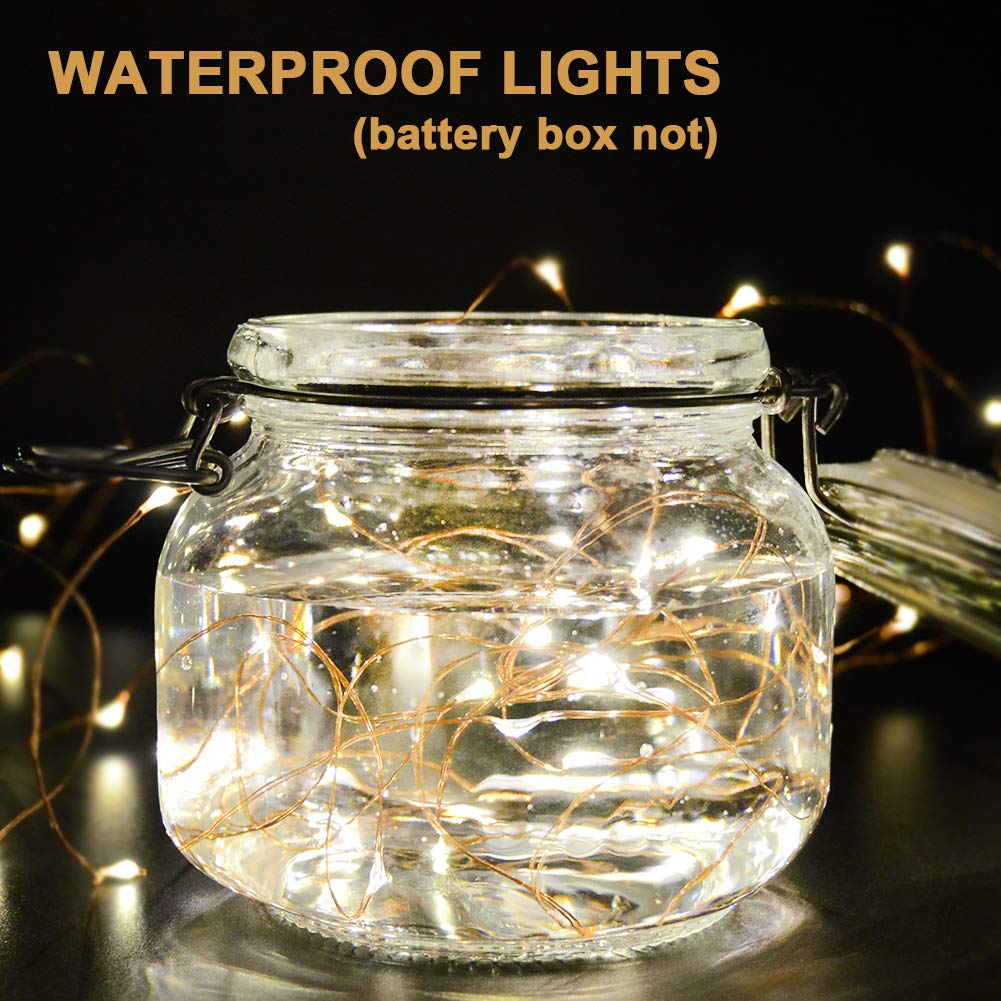 MUMUXI Paquete de 32 Luces LED de 10 pies y 30