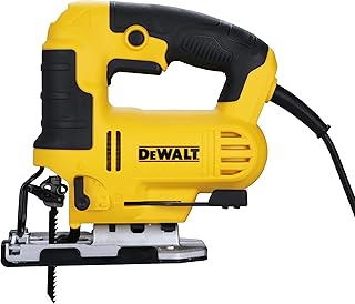DEWALT DWE349-IN Jigsaw For Cutting Wood Metal and Plastic 650Watt with 6 Variable Speed, 2 Year Warranty