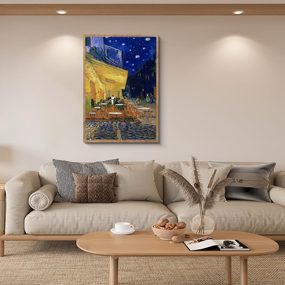Amazon.co.jp: 阪画屋 ゴッホ 「夜のカフェテラス」 アート