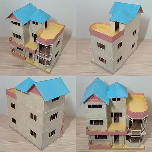 Miniatura 5 de 60 unidades, palos de madera jumbo naturales de 8 pulgadas para proyectos creativos, bricolaje, artes y manualidades