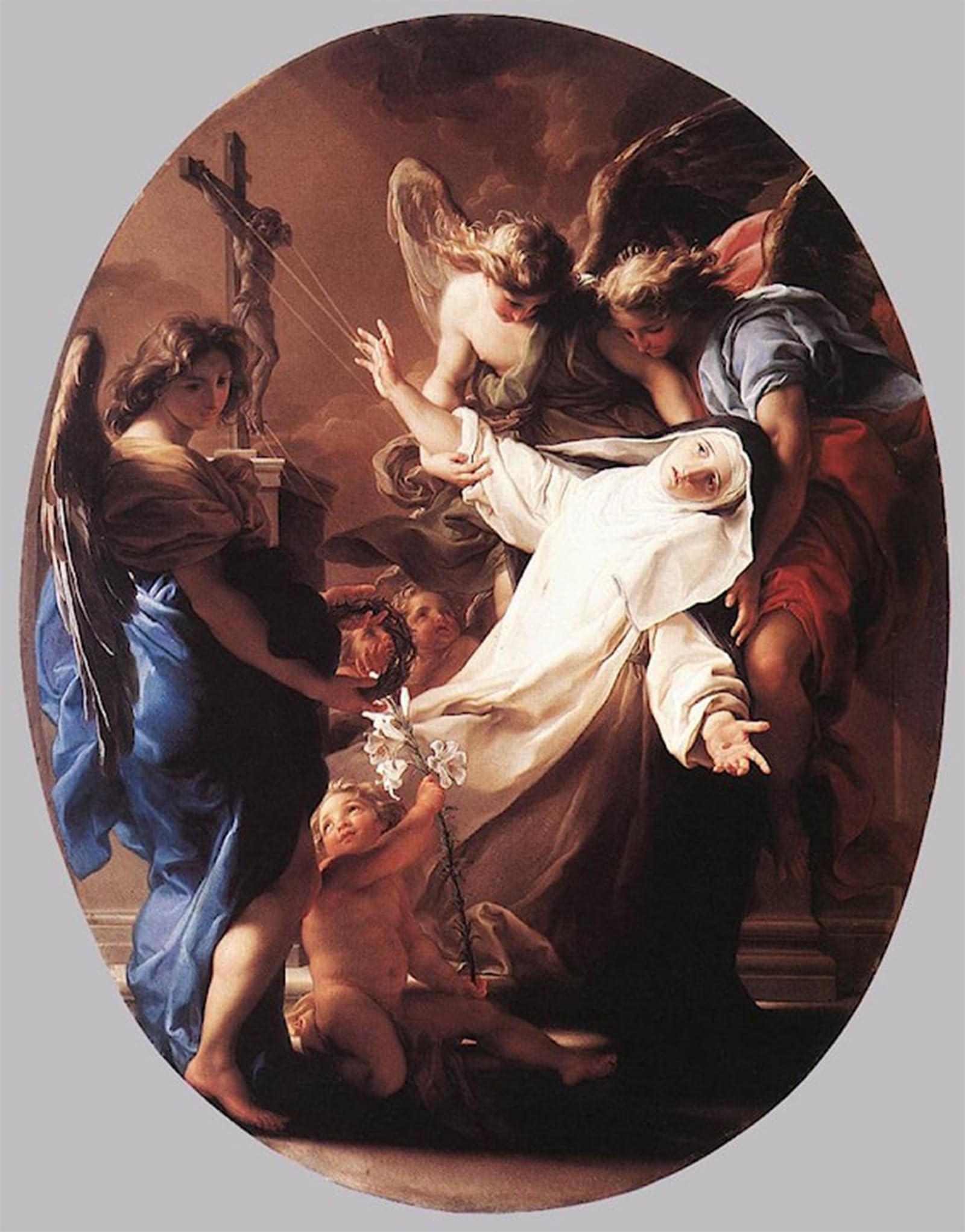 SERENDIPITP Aesthetic Poster Photo Wall Print Retro Picture the Way to Calvary by Jacopo Bassano Modern Wall Artwork for Home Decor 60x90cm