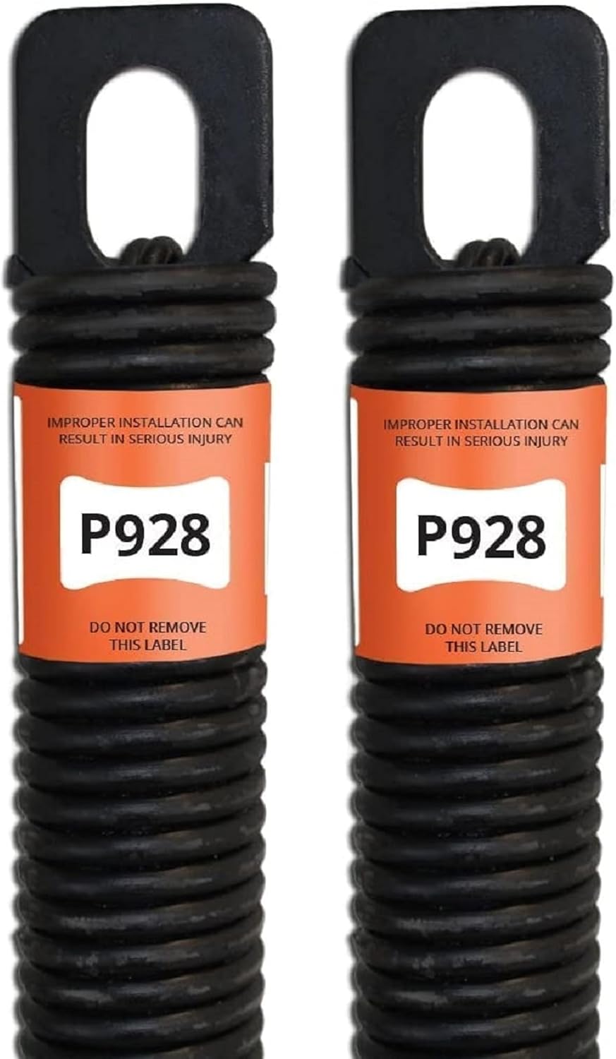 Easy Fix Hardware (P928) 28 in. Plug-End Extension Springs (0.148 in. No. 9 Wire) (Pack of 2)