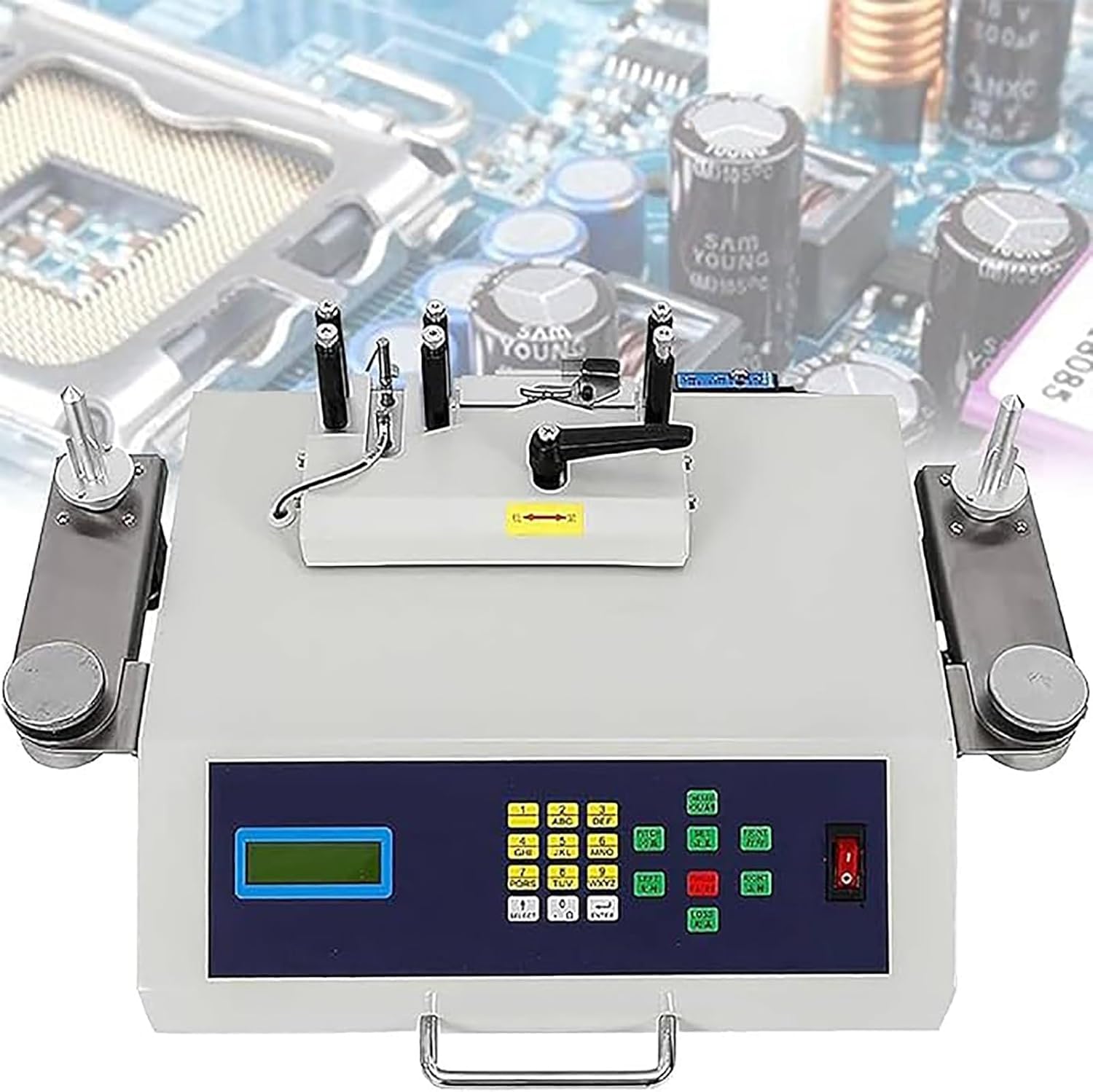 Licznik części elektronicznych, liczba części bębna 50 W z wyświetlaczem LCD, automatyczny pomiar rezystancji i pojemności materiałów elektronicznych