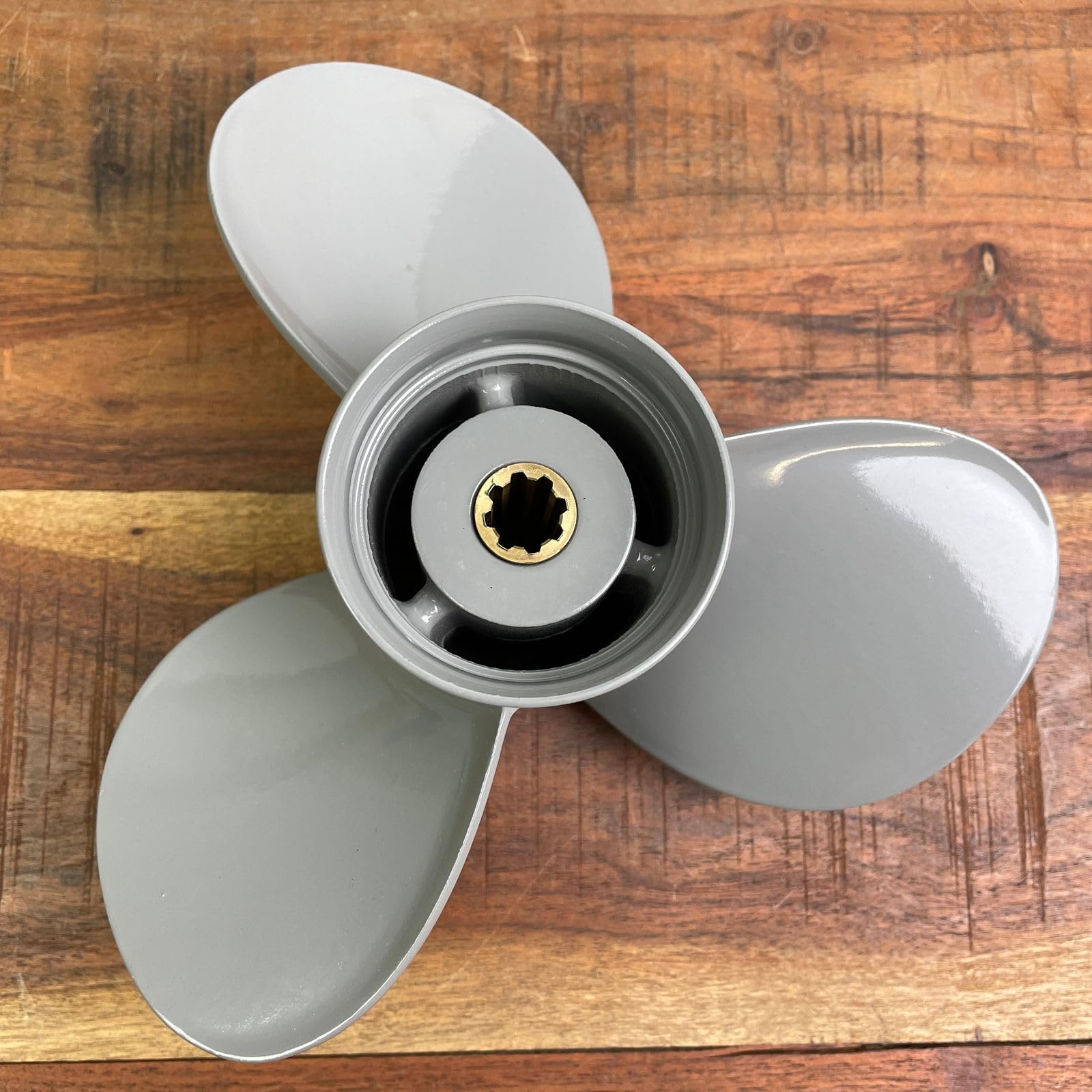 Boot Propeller Aluminium für Honda 8-20 PS Außenborder 9-1/4 x 12 ' 8 Zähne 3 Blatt 58130-ZV4-011AH