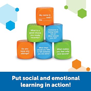 Learning Resources Let's Talk Cubes