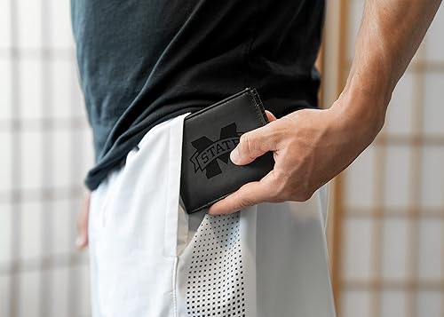 Miniatura 9 de NCAA Rico Industries Laser Engraved Billfold Wallet Laser Engraved Bill-fold Wallet - Slim Design - Great Gift