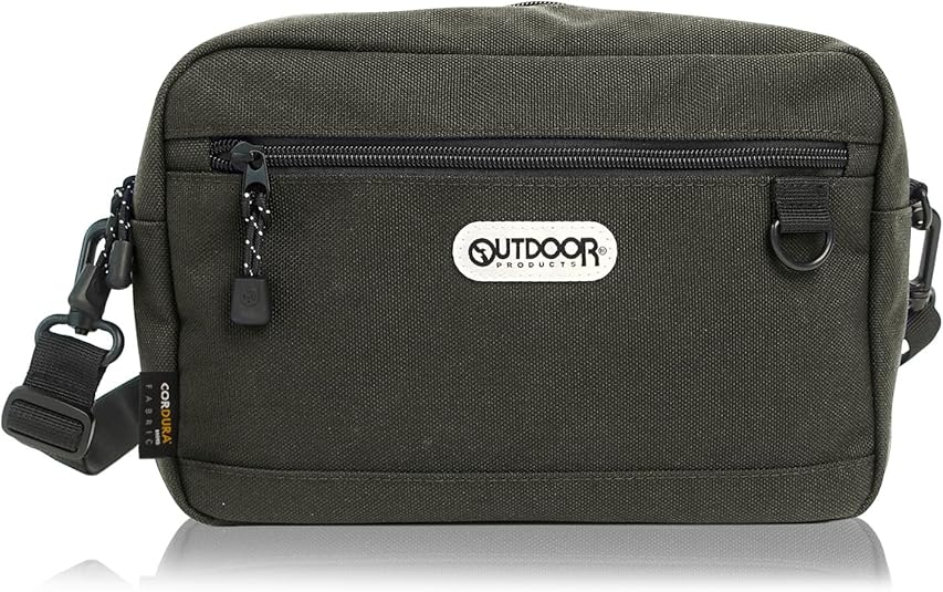 Amazon | [アウトドアプロダクツ] ショルダーバッグ スクエア 横型