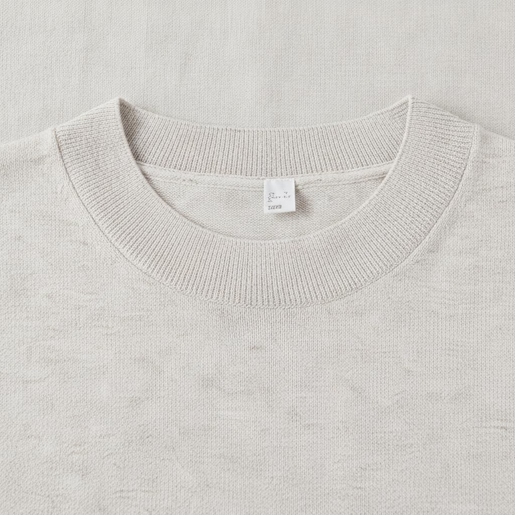 Camiseta Mujer Algodón con Ajuste lgado y Cuello Redondo Tejido Suave y Fresco Que Disimula Imperfecciones Acuado para el Uso y Reuniones Semicasuales Durante el Otoño, L