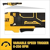 Vista 3 de DEWALT ATOMIC 20V MAX Ratilla inalámbrica sin escobillas, 1/2 pulgada, solo herramienta desnuda (DCF512B)