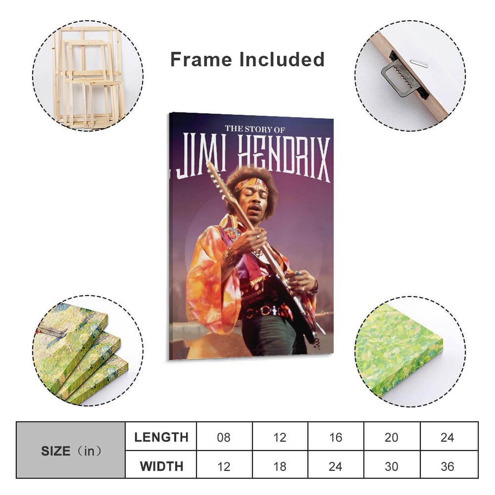 Amazon.co.jp: Jimi Hendrix ジミヘンドリックス ギタリスト ポスター
