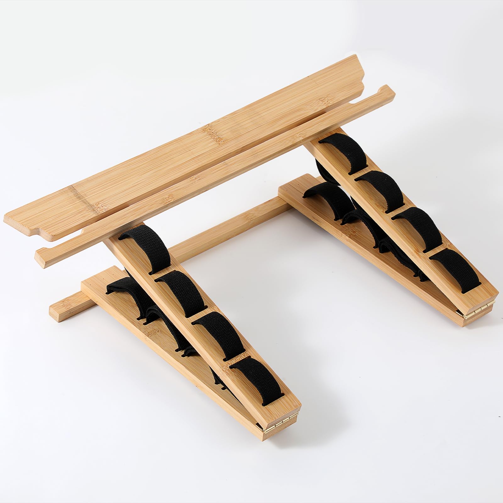 SUMNACON Support de ceinture pour 8 ceintures d'arts martiaux - Bambou - Support mural - Pour médaillon de judo, ceinture de karaté - Cadeau personnalisé (pas de ceinture)
