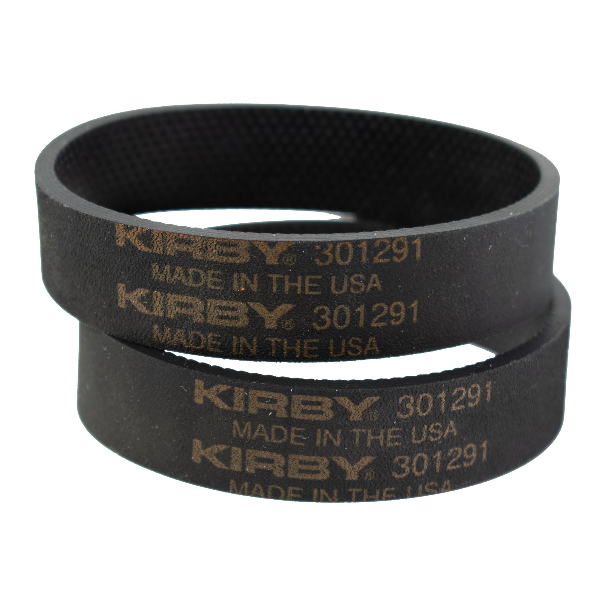 Kirby Vacuum Belt 2-Pack | Genuine OEM Replacement Part #301291G | Compatible with All Kirby Upright Vacuum Models