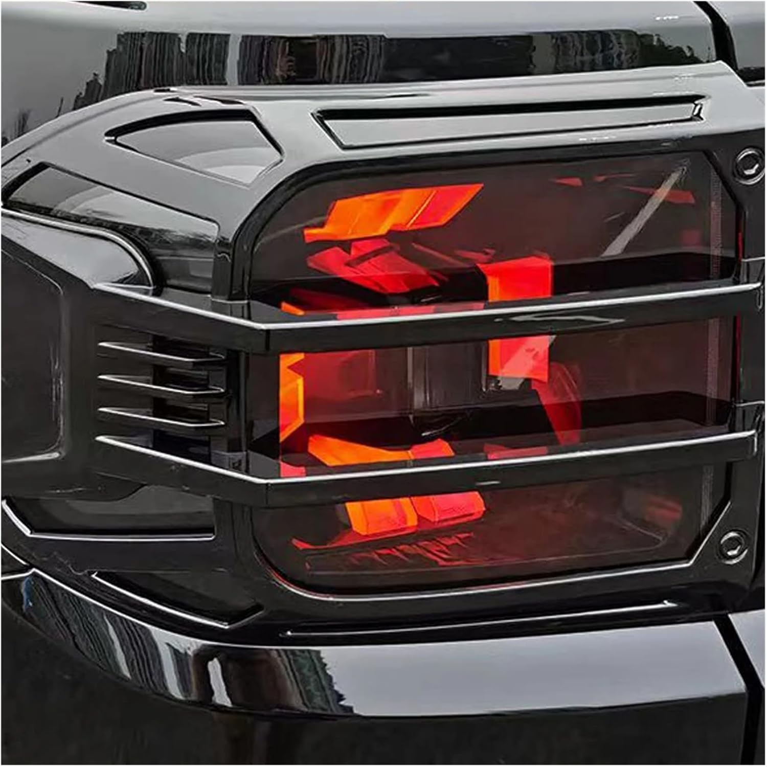 Compatible with Chery Jetour Traveler T1 Front And Rear Fog Light Frame Decorative Strips Headlight And Taillight Protective Covers Modified(A3)