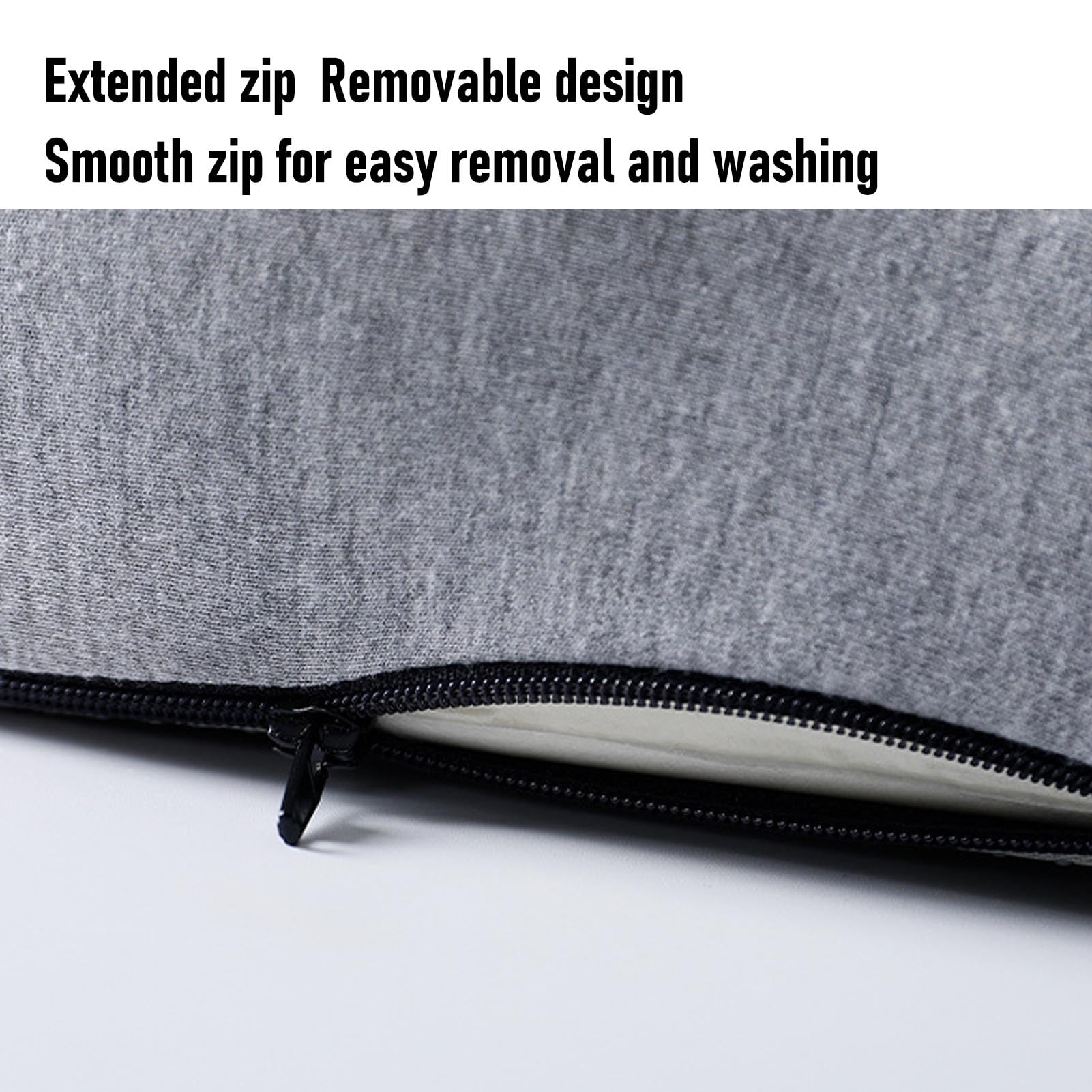 Cuscino in Memory Foam Ergonomico con Supporto Lombare, per