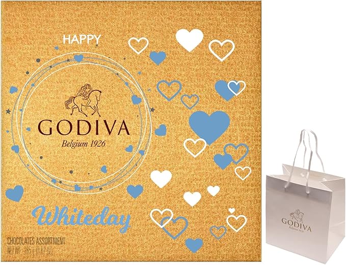 Amazon ゴディバ Godiva ホワイトデー お返し チョコレート バレンタイン お返し 本命 チョコ 義理 友チョコ 同僚 上司 部下 友たち 友人 友達 恋人 彼氏 彼女 22年 14粒 ホワイトデー 刻印 ザイオン チョコレートトリュフ 通販