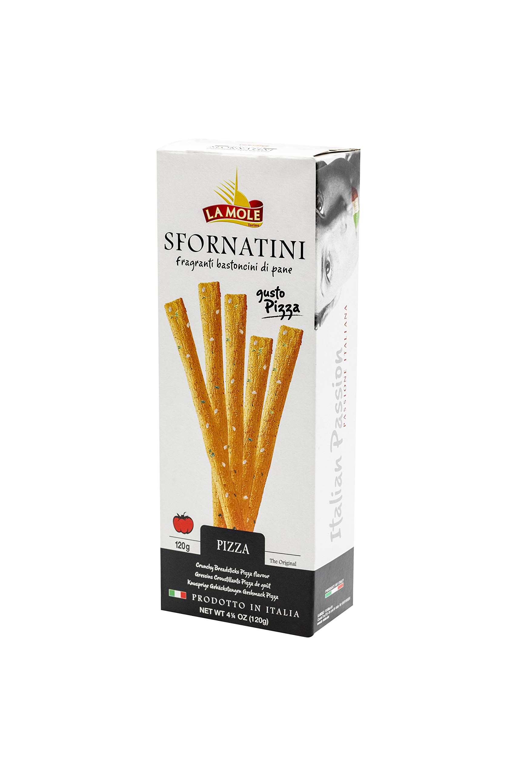 La Mole Bread Sticks with Pizza Flavor - 120g